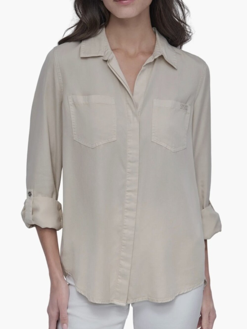 DKNY Jeans Roll Tabb Shirt